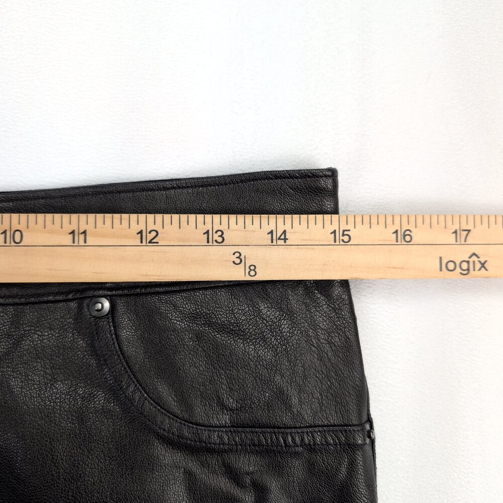 Spanx Faux Leather Pant Sz L - Picture 14 of 14